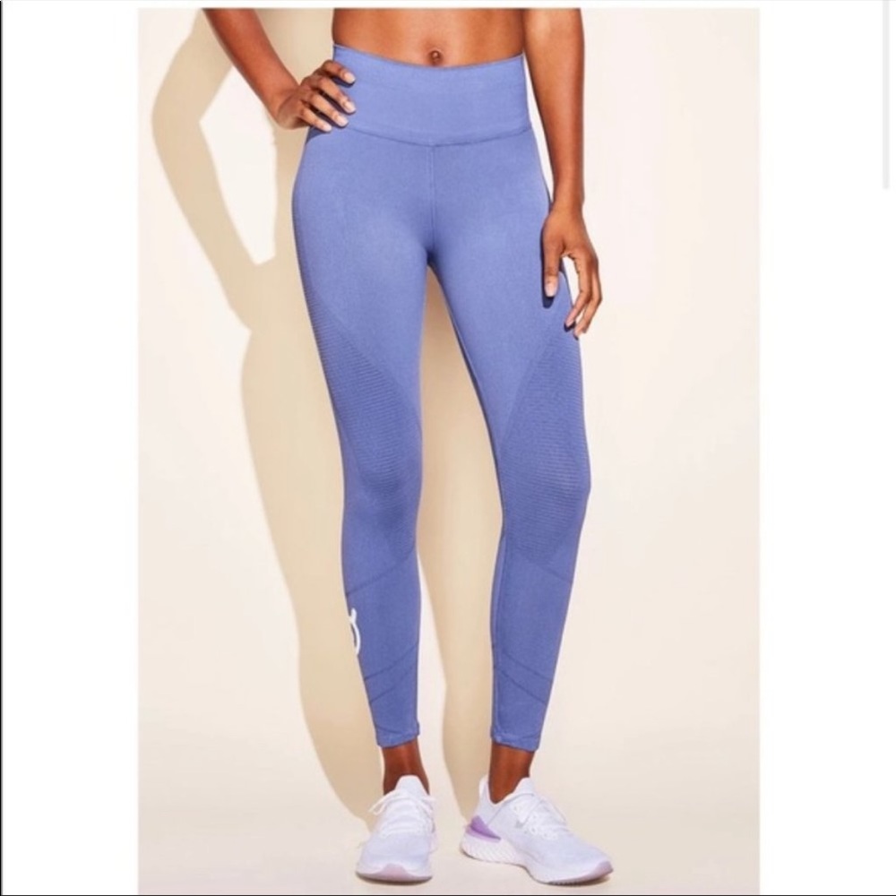 Peloton Nux Festive Blue Shapeshifter Leggings